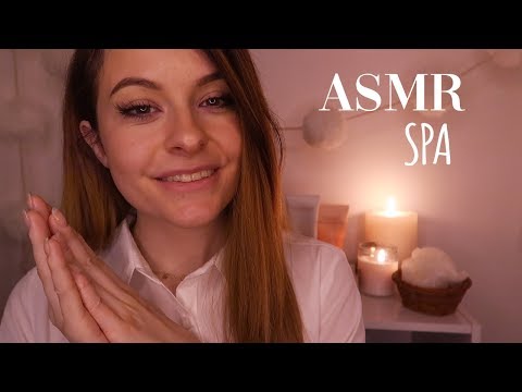 ASMR FRANCAIS ⚪️ le SPA triggers : Soin du visage 💆 et triggers !