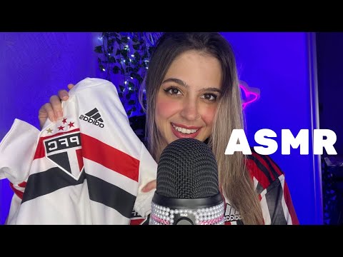 ASMR TE ARRUMANDO PARA IR NO MORUMBI COMIGO