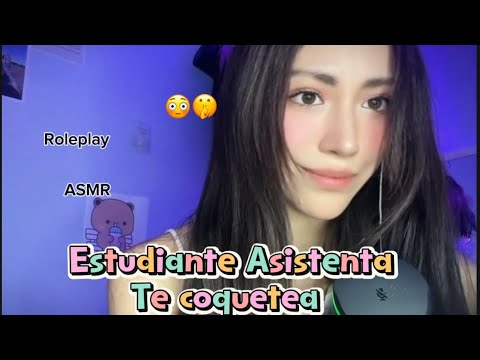 Asistente te coquetea😰😍 intenta encantarte✨ROLEPLAY-ASMR