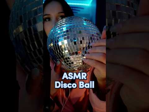 🪩✨ #ASMR #discoball #asmrtapping #satisfyingvisuals