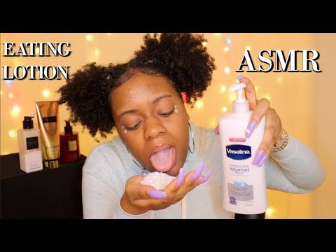 ASMR | EDIBLE LOTION  ✨🧴.....