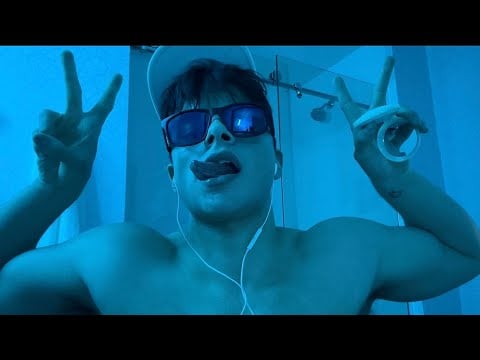 ASMR annoying frat boy at the door of the party