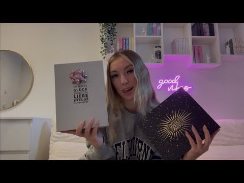 ASMR | XXL GIFT UNBOXING for 100% goosebumps🎈(german/deutsch)