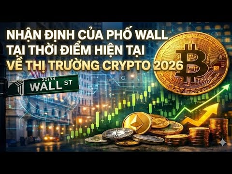 Nhận định của Phố Wall tại thời điểm hiện tại về thị trường crypto 2026