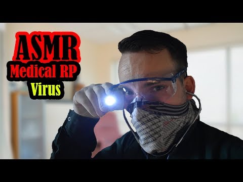 #ASMR ASMR Virus Quarantine | Sample Testing and Medical Exam RP