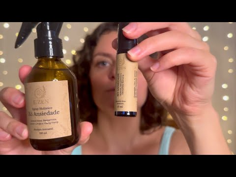 ASMR Aromaterapia EZEN e os 4 Pilares da Saúde | Tapping e Voz Suave | Energia Zen ASMR