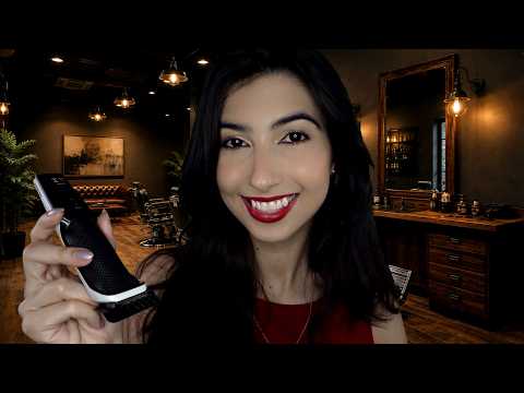 ASMR BARBEARIA - Fazendo seu cabelo e sua barba 💈