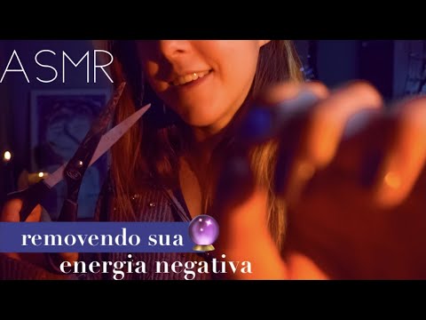 ASMR - a limpeza energética MAIS delicada que verá 🌧 removendo sua ENERGIA NEGATIVA POR COMPLETO