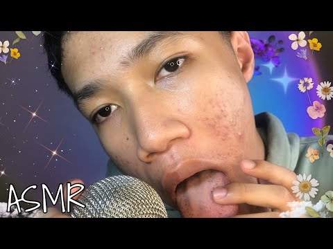 ASMR SPIT PAINTING YOU FOR EXTREMELY TINGLES