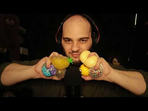ASMR AVEC TOUTES MES BALLES ANTI-STRESS (Frissons garantis)