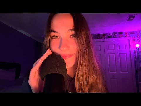 ASMR| Mouth sounds + inaudible whispers 🌸💗