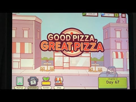 ASMR jogando Good Pizza, Great Pizza com muitos sussurros