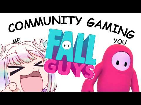 【FALL GUYS】GAME NIGHT🎮✨ playing with you.... if you fall i will laugh 😀【EN/日本語】