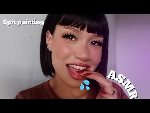 YOU WILL SLEEP WITH THIS ONE SPIT PAINTING no talking (for you relax)