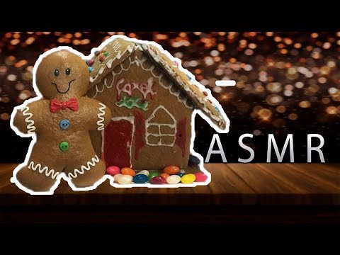 ASMR NATAL: CASINHA DE BISCOITO (blue yeti)