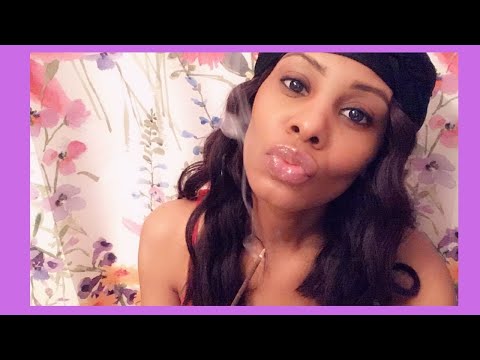 Kissing ASMR | Lip gloss application