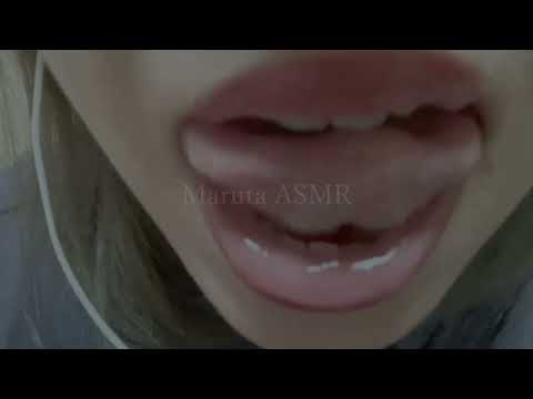 画面舐め／screen licking【asmr】