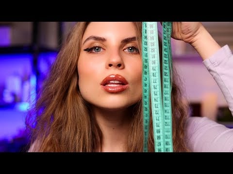 ASMR Can I Touch Your Face? Examining & Measuring Your Face, Measuring You From Head to Toe