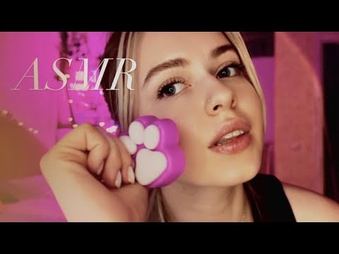 Шепчу, крашу брови и постригу волосики на протяжении 4 минут | Нежный ASMR 