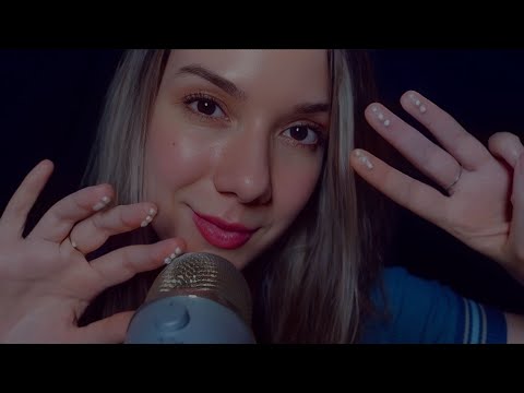 ASMR: Sinta o Delicado PODER Das PÉROLAS pra te fazer DORMIR | Mouth Sounds / Toques na Tela