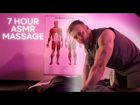 7 Hours of ASMR PoV Massage | You need 7 Hours of Sleep