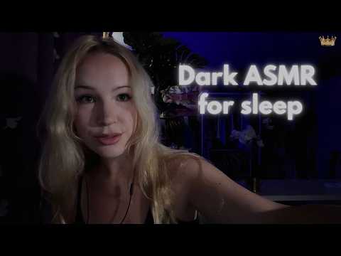 Dark ASMR: Personal attention triggers for sleep 💤 ( minimal talking)