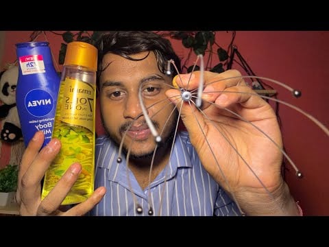 ASMR Let Me Take Care of You 💆‍♂️ Skincare & Massage 😴 Personal Attention For Sleep