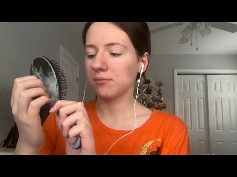asmr | 1 minute hairbrush tapping! (no talking)