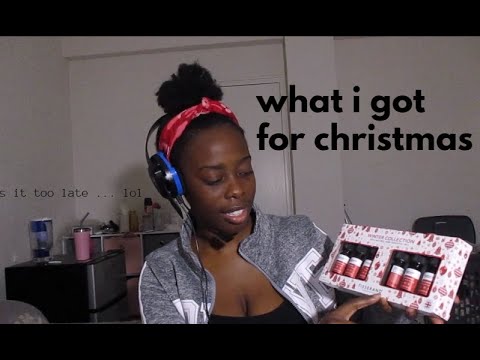 asmr  what i got for christmas 2020