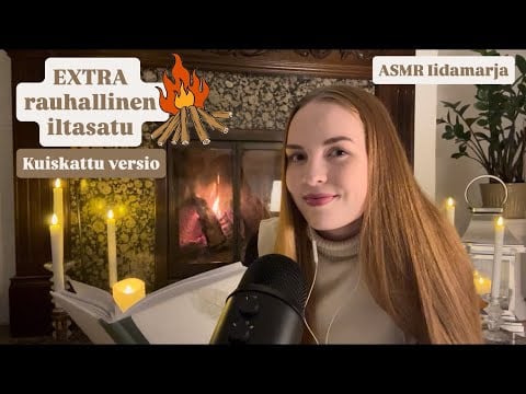 ASMR SUOMI 🏰 EXTRA rauhallinen iltasatu ja mielikuvitusmatka 🌠 (Kuiskattu versio)