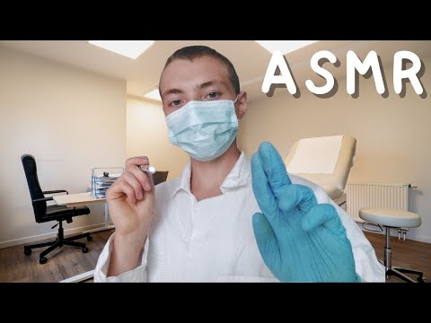 ASMR FR: Roleplay👨‍⚕️médecin tu es malade je t'examine👨‍⚕️