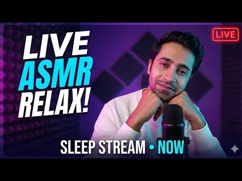 🔴 Versatile ASMR is LIVE for Deep Sleep, Relaxation and Tingles 💫