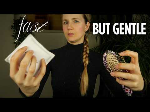 ASMR Fast But Gentle Tapping & Scratching 🫳 💜