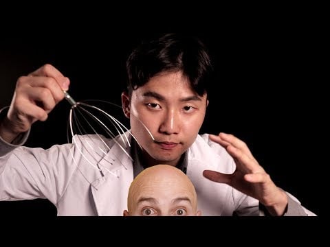 탈모를 치료해주는 ASMR 롤플레이 상황극