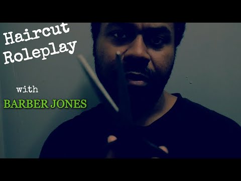 ✂️ ASMR Haircut Roleplay with BARBER JONES | Scissors Haircut | Combing & Brushing Sounds (Binaural)