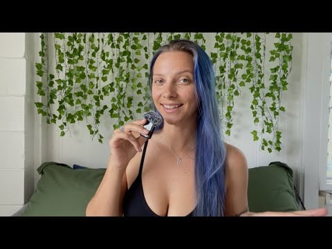 ASMR body scan meditation for self love 💚 (color visualization )