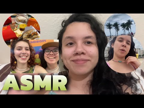 Apresentando minha namorada + dia de praia + faxina na casa nova ASMR VLOG