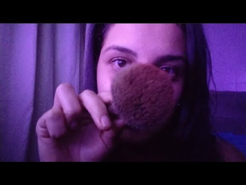 ASMR - Limpeza de pele e maquiagem ✨ bem pertinho,voz suave e visual triggers #asmr #asmrcaseirinho