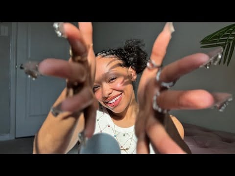 ASMR For DEEP Tingles 🤍✨ Ear to Ear Whispers + Mic Scratching