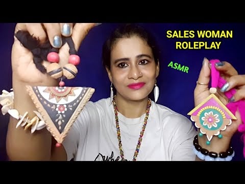 ASMR Jewelry Sales woman Roleplay 💍 Soft Spoken Woman Shows You Costume Jewelry| Asmr Ghosal
