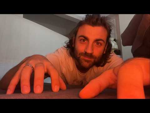 ASMR carpet scratching & tapping