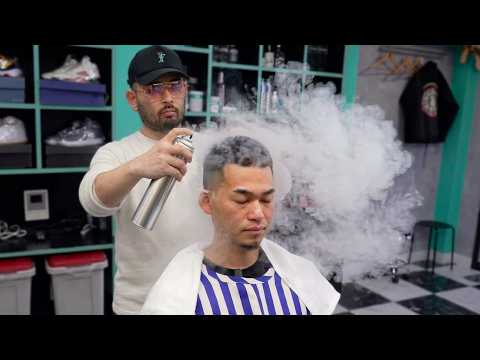 💈(ASMR) Sharp, Clean, Quiet: The Ultimate Japanese Barbershop Fade Experience