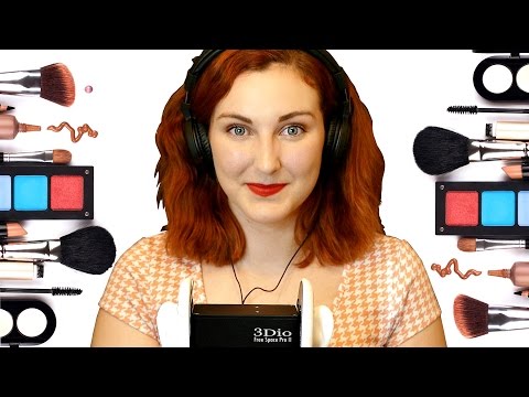 ASMR Makeup Tutorial – Kendall’s Everyday Makeup Routine, Binaural Soft Spoken Relaxation