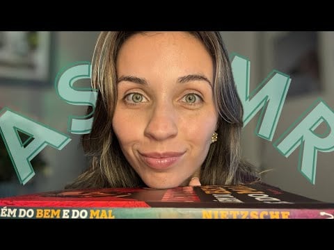 ASMR de LEITURA ATÉ VOCÊ DORMIR | Nietzsche