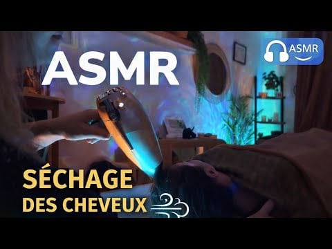SÉCHAGE DES CHEVEUX EN ASMR 💨 Head Spa 🧖‍♀️ Relaxation Profonde, Sons Doux & Sommeil