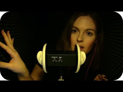 ASMR Sound Booth Test - Acoustic Foam Touching - Geeky Trigger Words