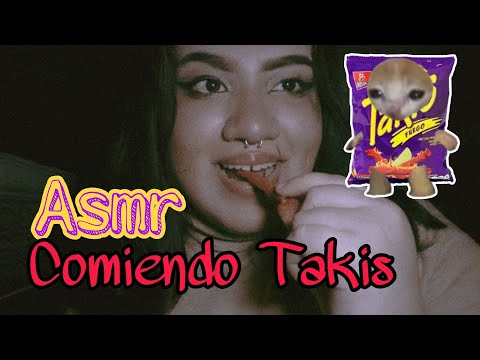 ASMR | Comiendo TAKIS 🔥 (Eating sounds)