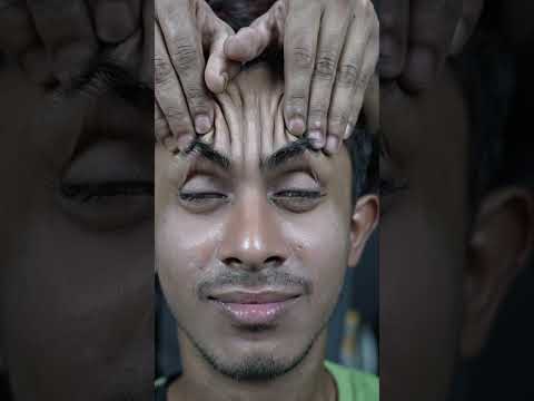Best Satisfying ASMR Indian Head Massage #shorts