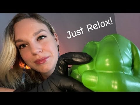 [ASMR] Fast & Aggressive Hand Massage With Lotion And Gloves But You Are Hulk