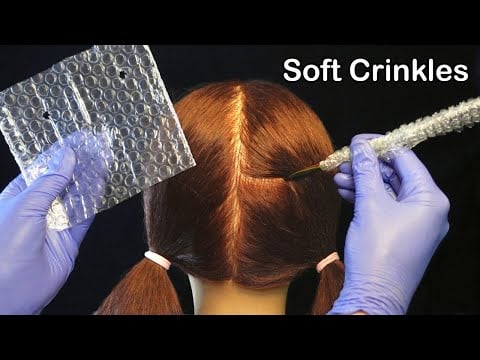 Scalp ASMR with Soft Crinkles (Whispered)